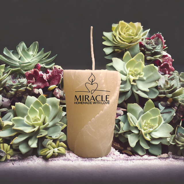 Leaves  shape Candle