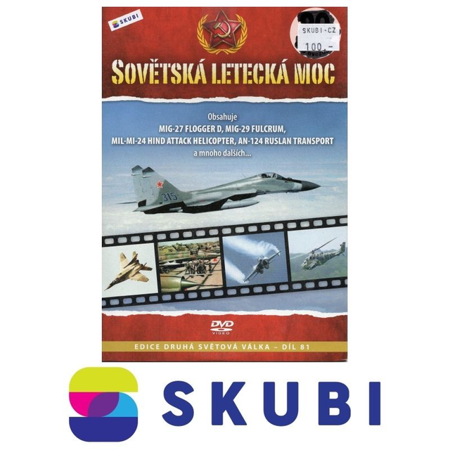 DVD Sovětská letecká moc - česky