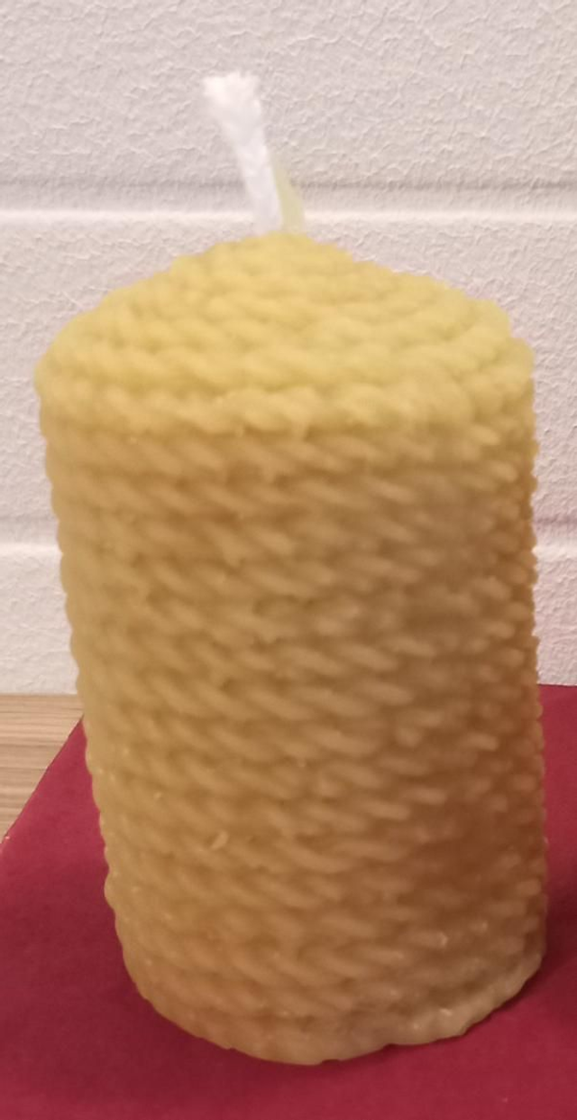 Kerze, Kordel, spitz 