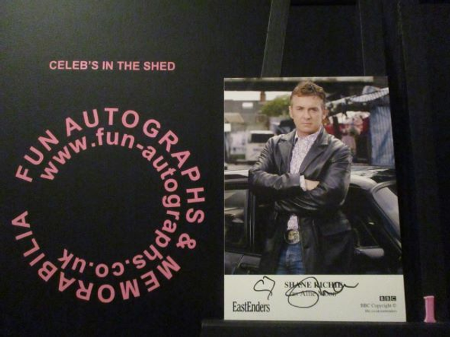 Shane Richie (Alfie Moon) Authentic Autographed EastEnders 6x4 Cast Card (1)