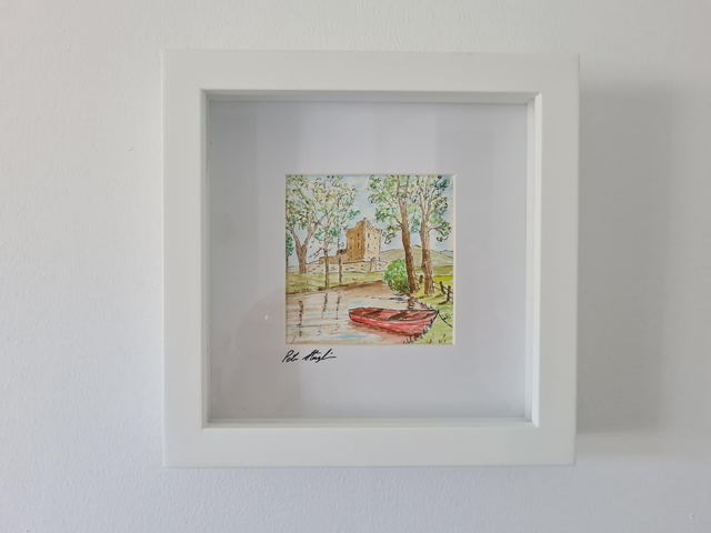 Ross Castle, Killarney. 4 Inch X 4 Inch