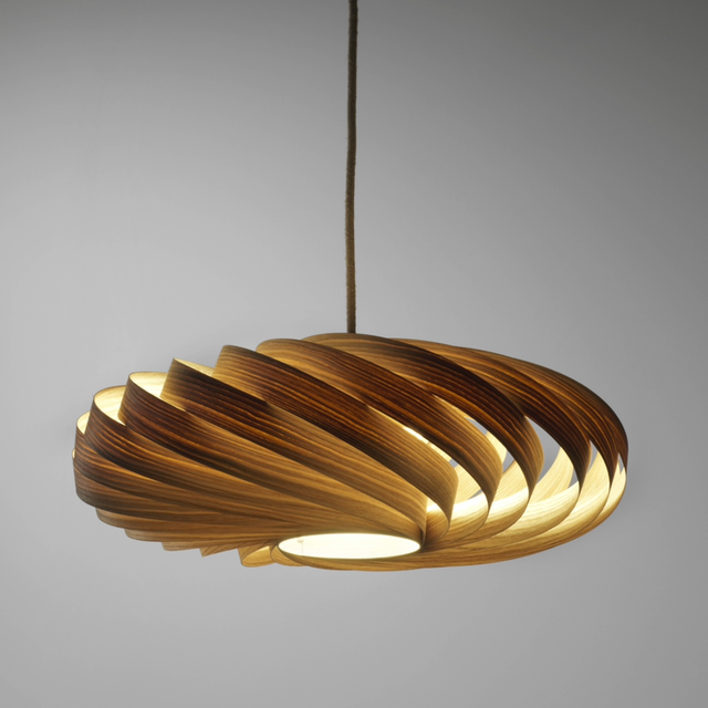 Suspension plate en frêne (petite) 