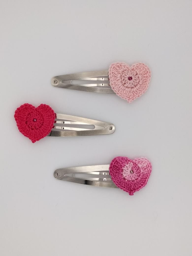 Barrette Clip - Cœur 