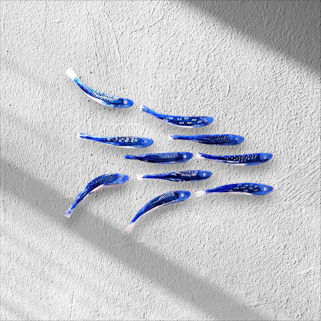 Art Fish Set of 10pcs Classic 