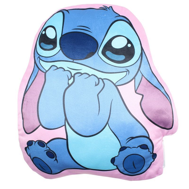 Coussin Stitch Lilo et Stitch Disney - rose