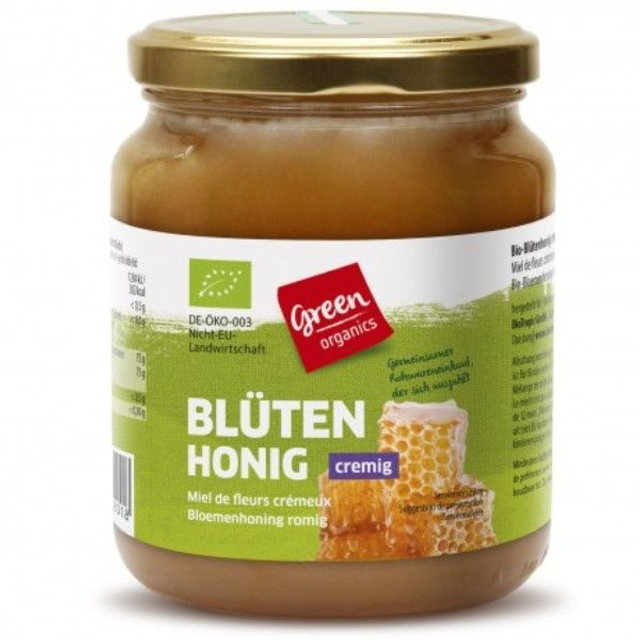 Honig Green Blütenhonig cremig 500g Glas
