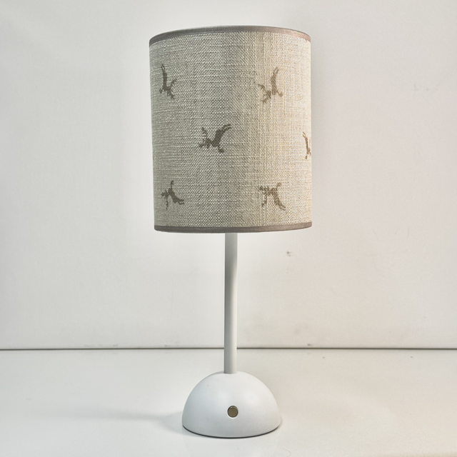 Alpenchic Tischlampe dunkel dunkelbraun cableless Zylinder