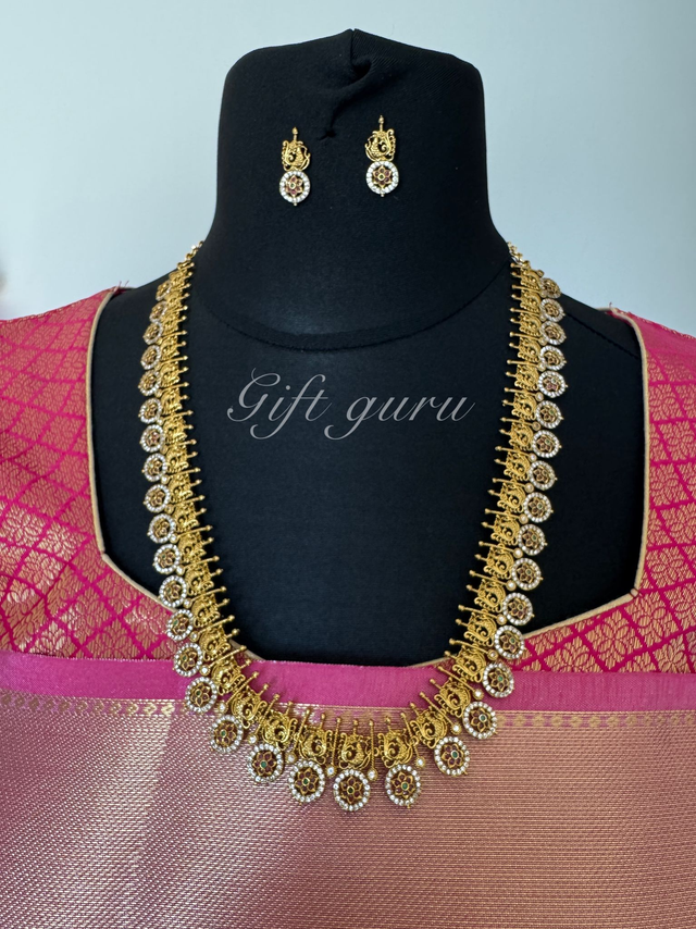 Temple Jewellery Bottu Mala with Earrings