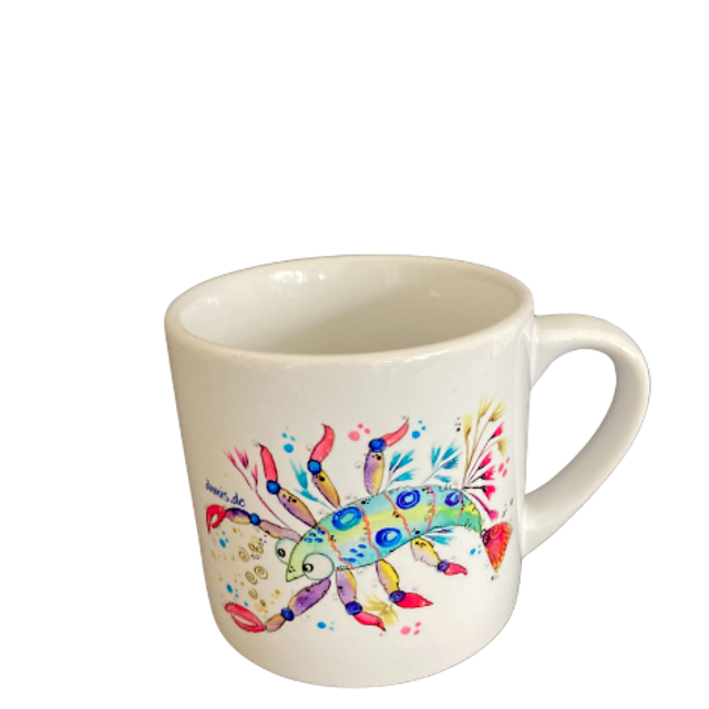 Keramiktasse "Krebs"