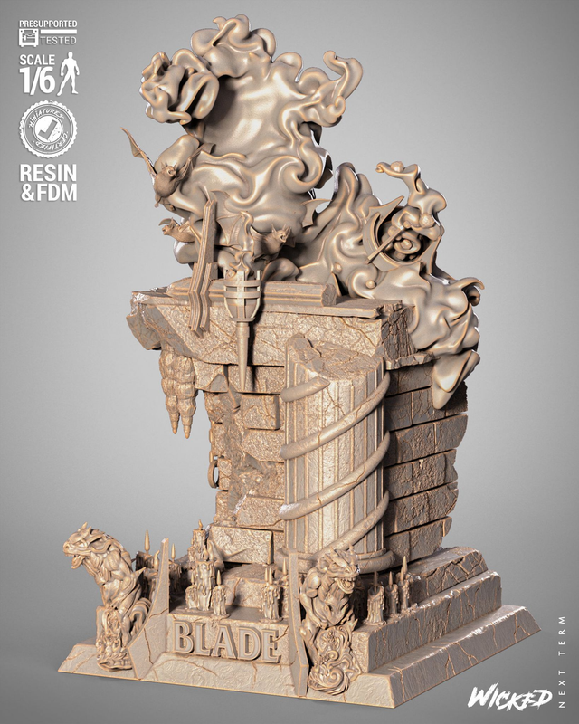 STATUE BLADE série comics