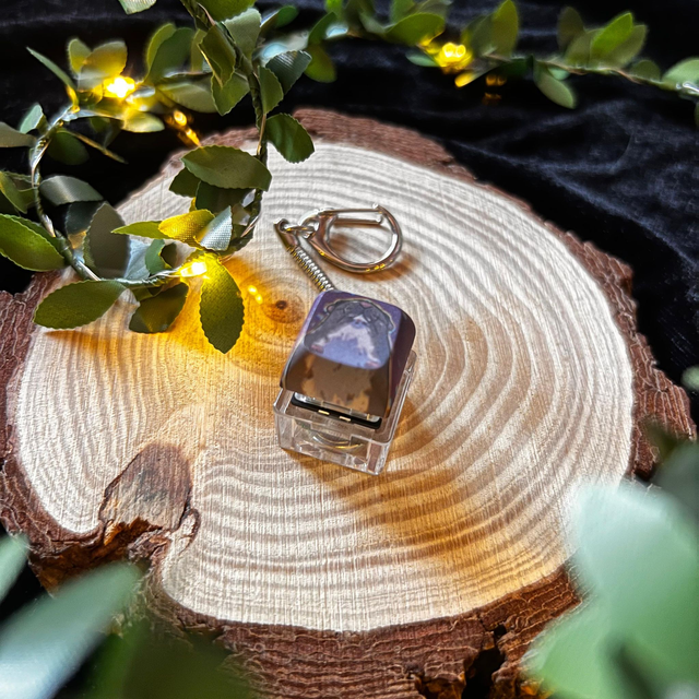 Llavero tecla con luces de rata