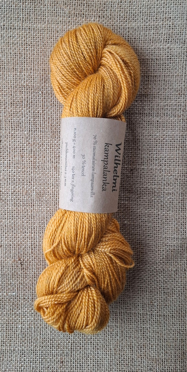 Wilhelmi kampalanka – Okra, värjätty