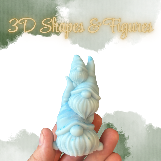 3D Wax Melt Figures &amp; Shapes