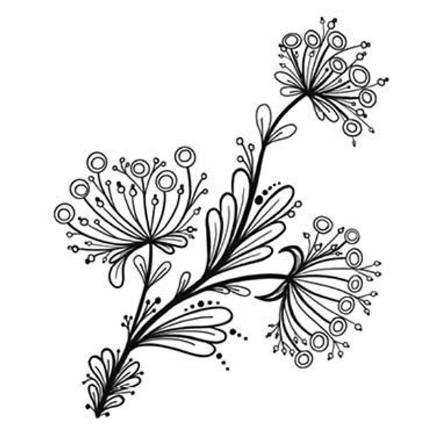 Stempel Feenland 6x7cm