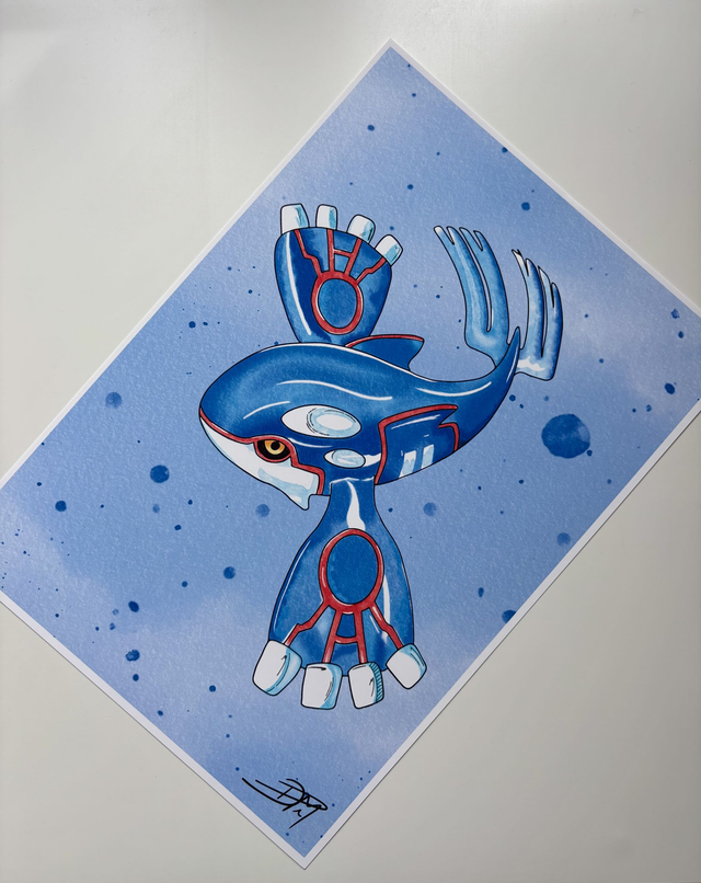 Print Kyogre