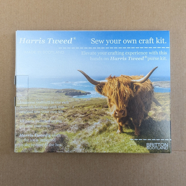 Harris Tweed Purse Craft Kit