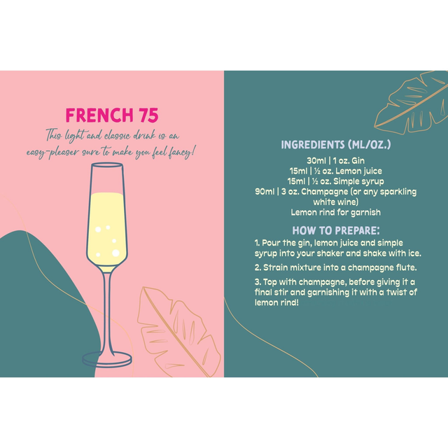 Cocktails For Fab Aunties - Delicious Cocktail Recipe Book