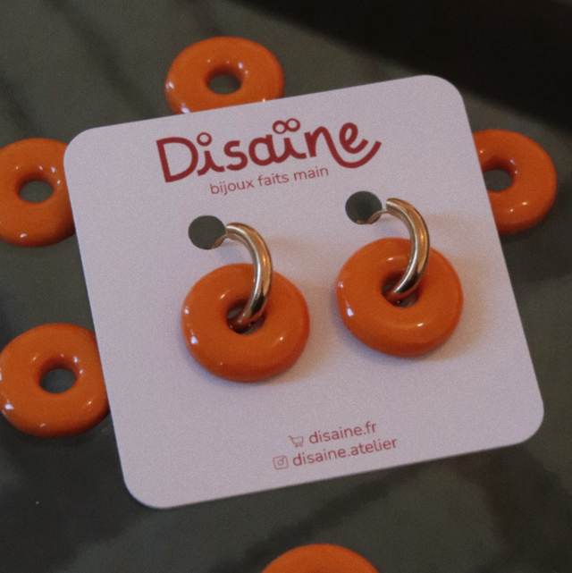 Boucles d'oreilles Halo