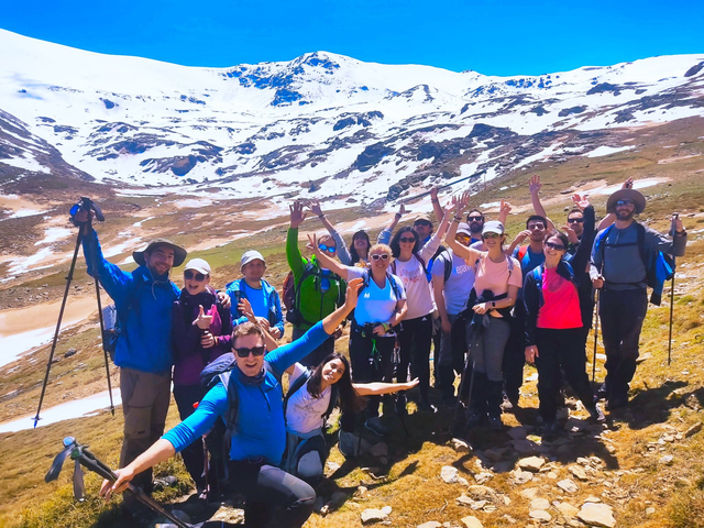 Deshielo de Sierra Nevada y Vereda de la Estrella
