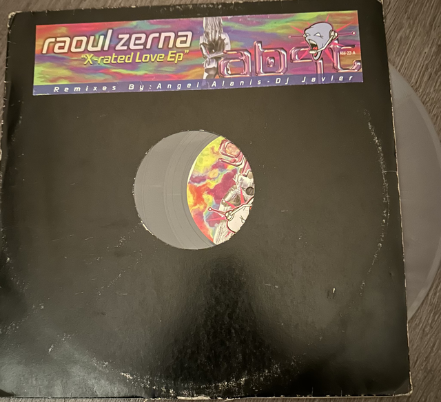 Raoul Zerna ‎– X-Rated Love EP - ABSTRACT MUSIC US (Picture DIsc/Grey Vinyl)
