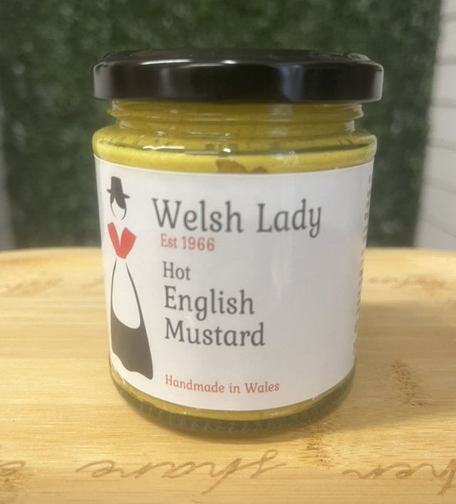 Welsh Lady Smooth Hot English Mustard 170g