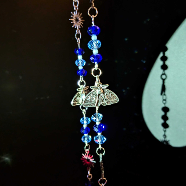 Lunar Moth Glasses Chain