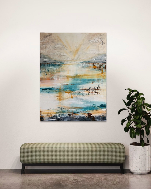 Ouvre ton Âme - Art abstrait contemporain - grand format