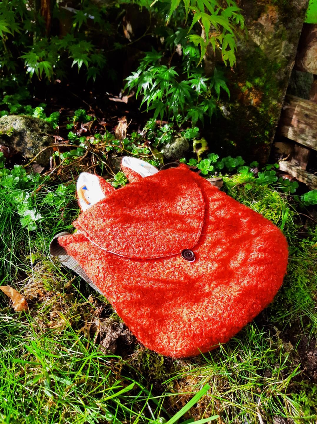 Sac besace enfant – Modèle Renard 🦊