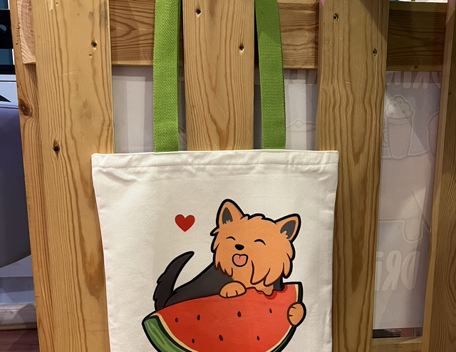 Yorkshire terrier tote bag 