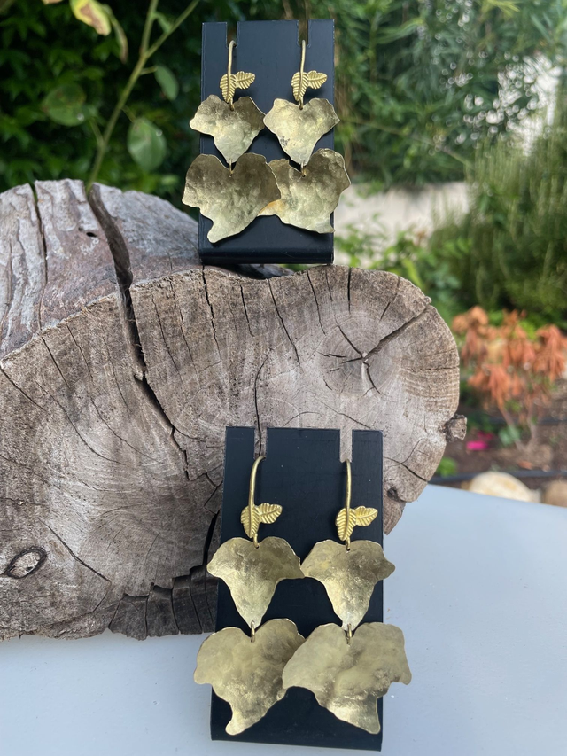 Pendientes Poison Ivy  dobles