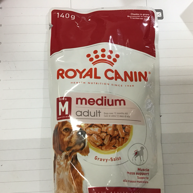 ROYAL CANIN DOG MEDIUM ADULT 140GR 9003579008379