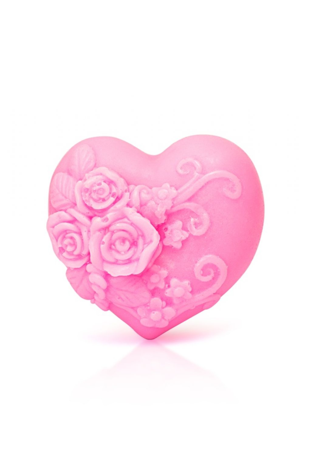 Jabón corazón enamorado Rosa 60g