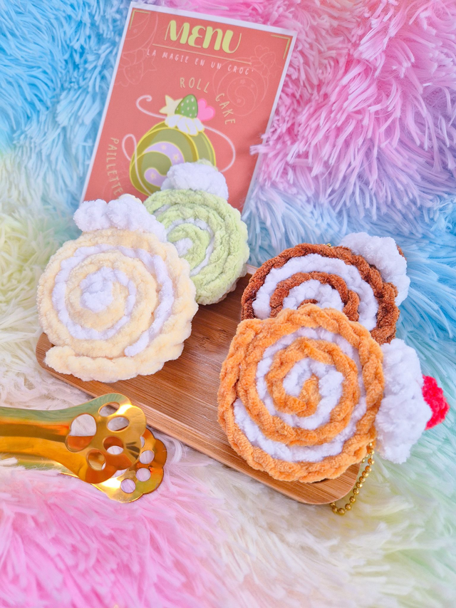 Strap Rollcake en crochet