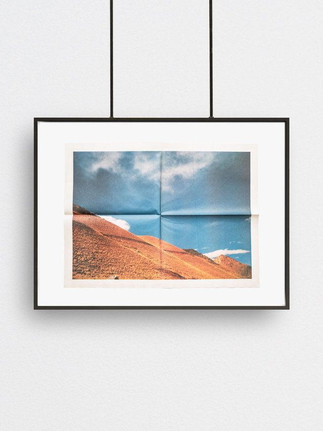 Soft dyed heavy giants (3), 62 x 47 cm Offsetdruck auf Zeitungspapier