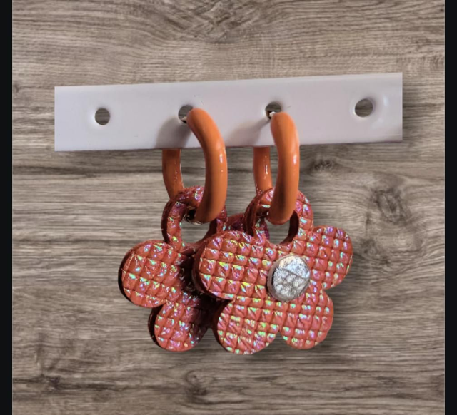 Créoles et ses pâquerettes orange 🍊