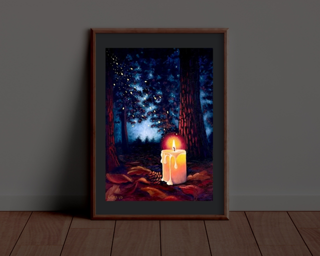 Limited Edition Print Woodland Glow