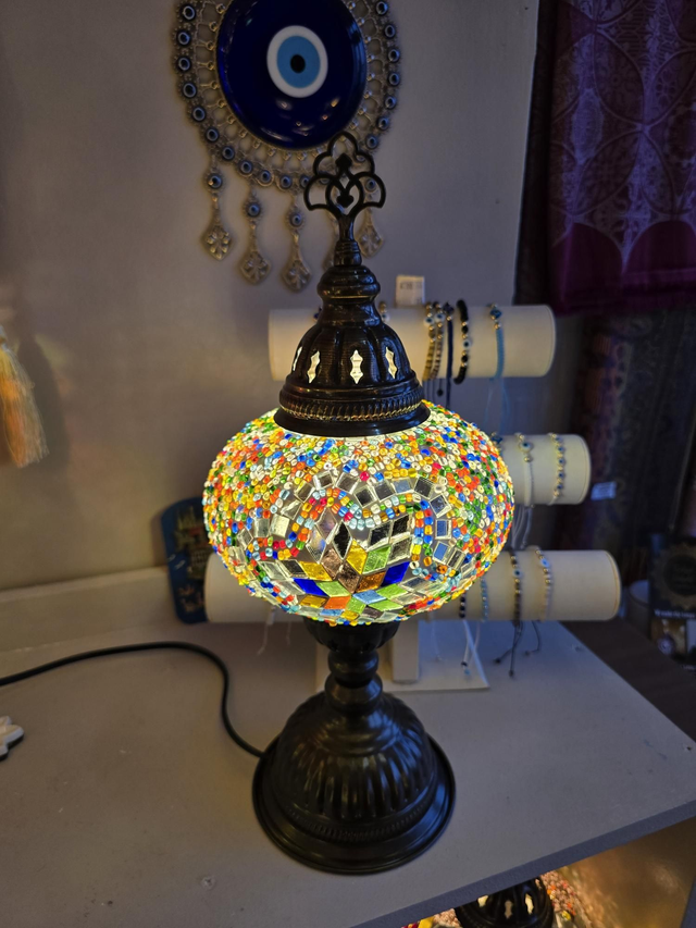 Large Mosaic Table Lamp