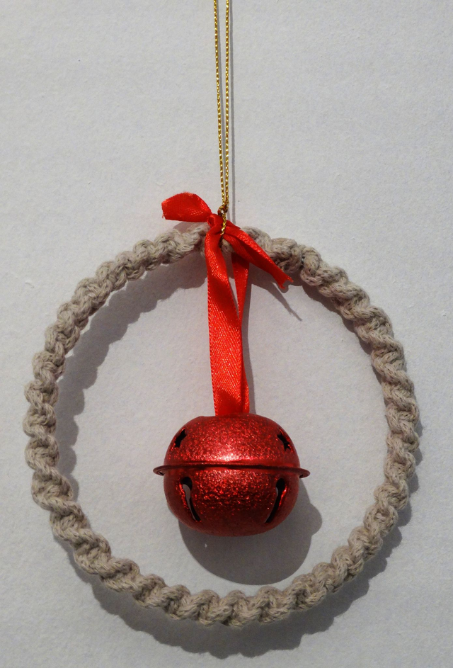 COURONNE ET SON GRELOT DE NOEL