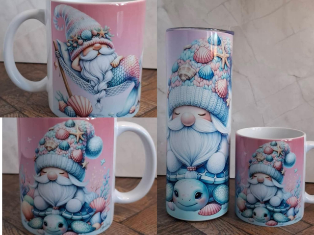 Mug Gnome en mer