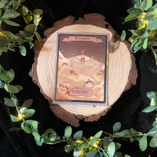 Token MTG tesoro - pila de Meowths