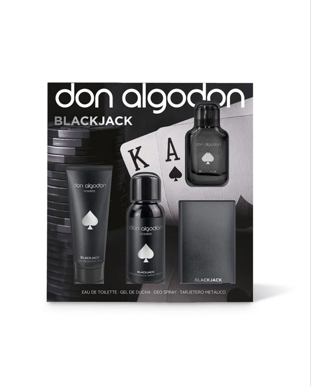 DON ALGODÓN Coffret Black Jack Eau de Toilette