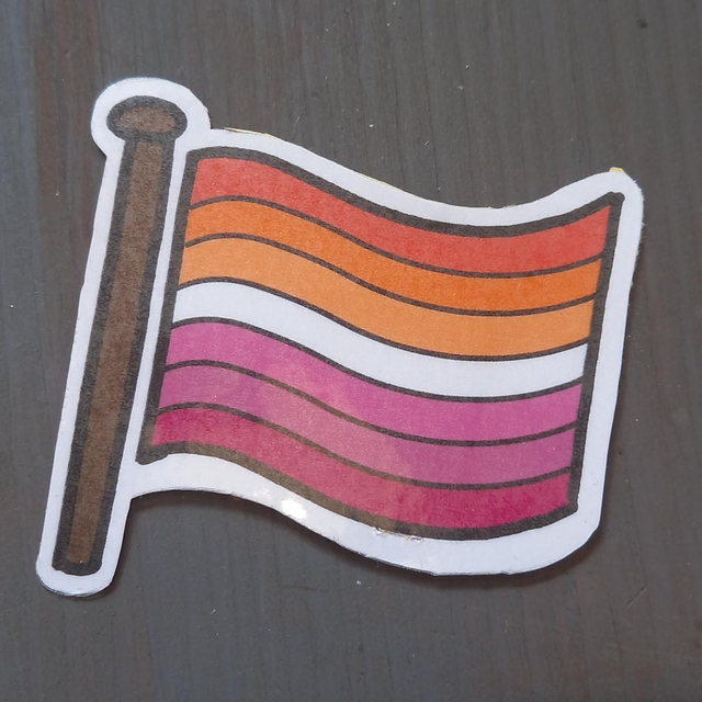 Lesbian Flag Sticker