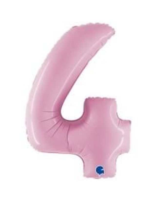 Numero 4 Rosa Pastello 