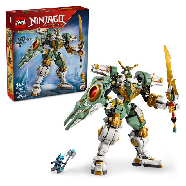 LEGO 71860 Ninjago 15-jähriges Jubiläum Lloyds Titan-Mech