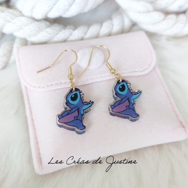 Boucles d&#039;oreilles Stitch 