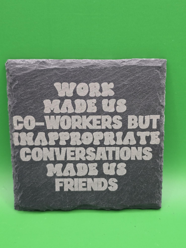 Work made us co-workers