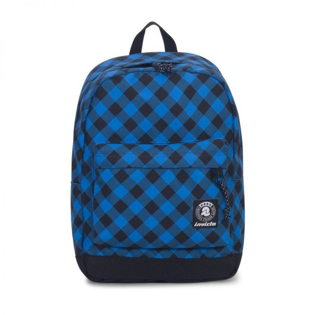 ZAINO Carlson Fantasy Invicta Backpack Blue Plaid 