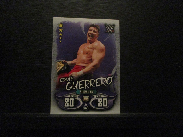 Eddie Guerrero - W Legends Slam Attax Live Original Trading Card #276