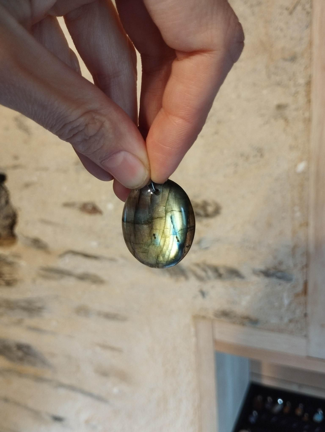 Pendentif en labradorite