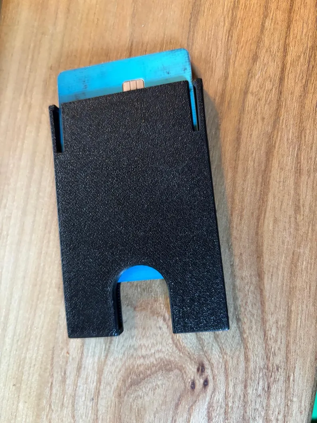 3D gedruckter Kartenslider